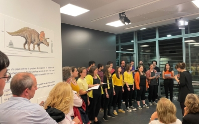 Els Notes fent la seva actuació al IPMC | Ràdio Sabadell